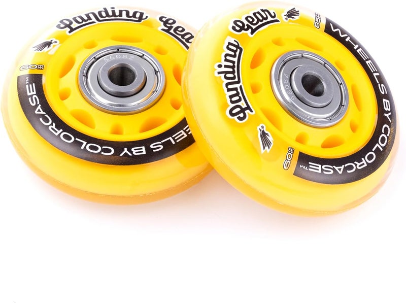 COLCASE Landing Gear Wheels for Pelican 1510 & 1560 Protector Cases - Yellow - Image 5